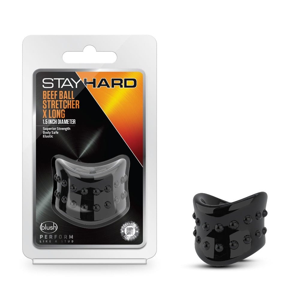 Blush Stay Hard Beef Ball Stretcher XLong 1.5"