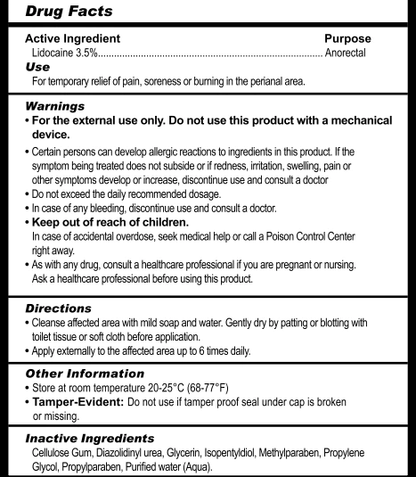 Master Series Lubes & Lotions Master Series Numb Desensitizing Lubricant with Lidocaine