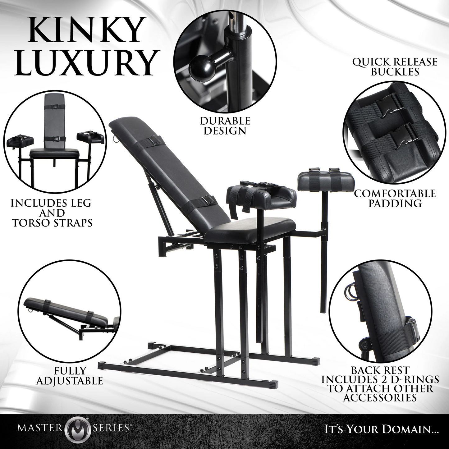 Master Series Extreme Obedience Chair - XOXTOYS