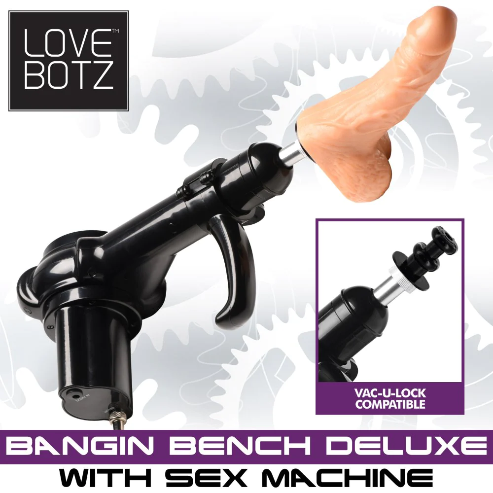 LoveBotz Deluxe Bangin' Bench With Sex Machine - XOXTOYS