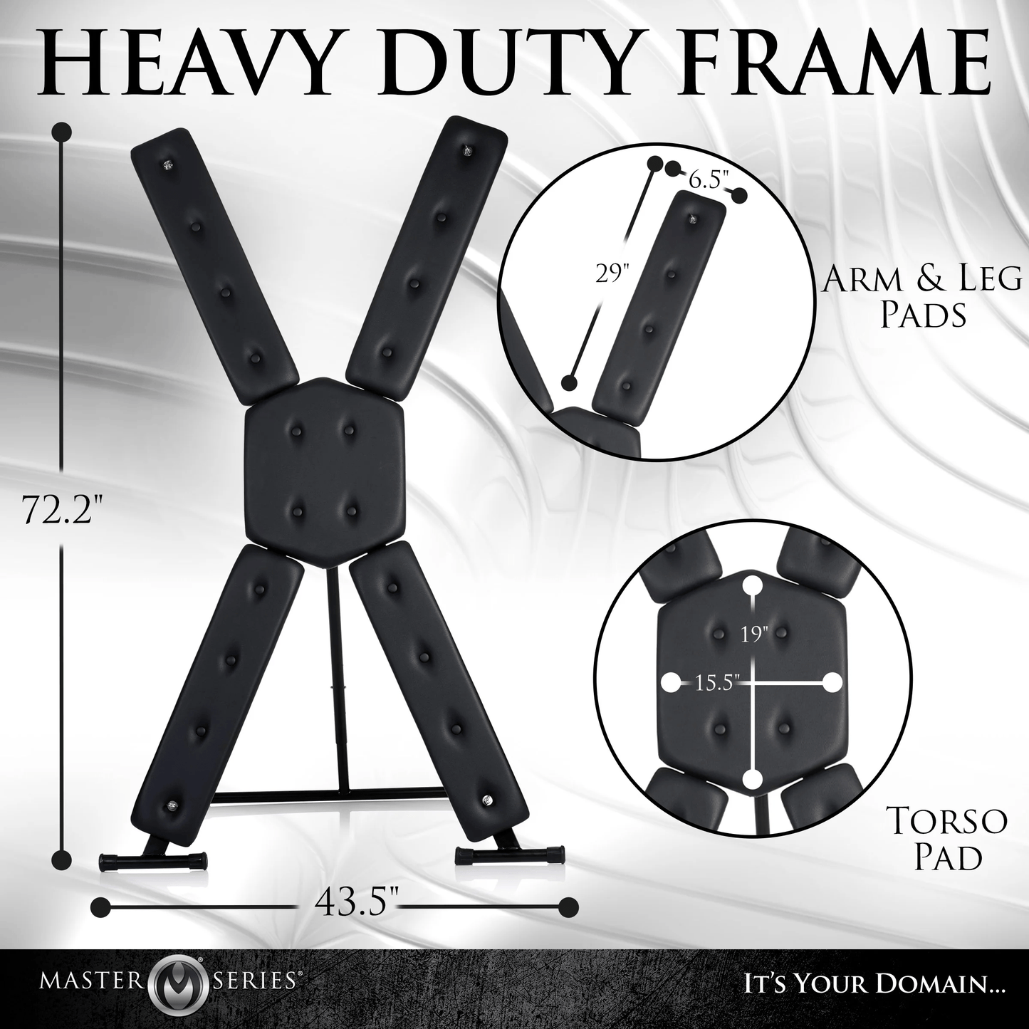Master Series Sex Furniture Master Series St. Andrew's Cross Deluxe