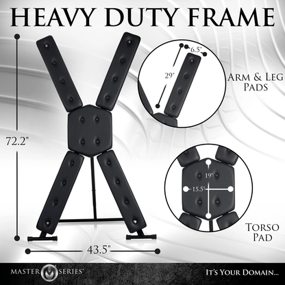 Master Series Sex Furniture Master Series St. Andrew's Cross Deluxe