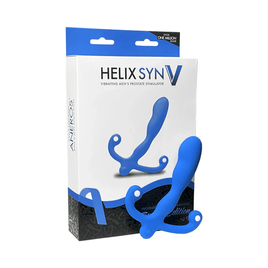 Aneros Prostate Massager Aneros Blue Helix Syn V Special Edition