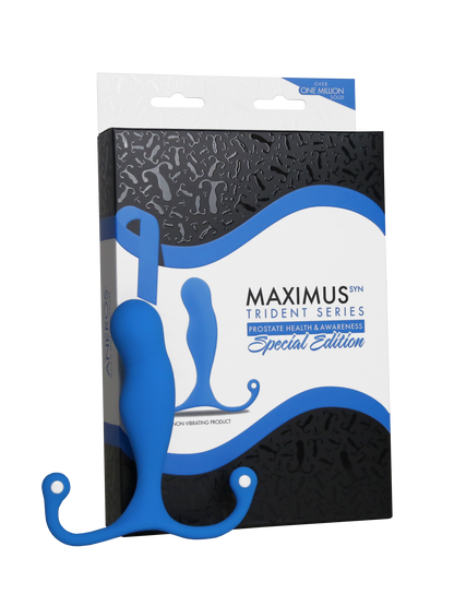 Aneros Maximus Syn Trident Blue Limited Edition - XOXTOYS