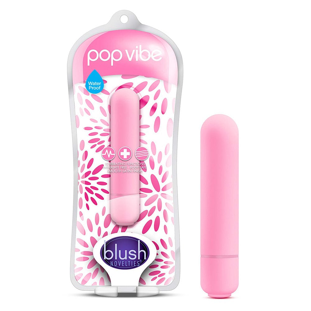Blush Bullets & Mini Vibes Pink Blush Pop Vibe Vibrating Bullet