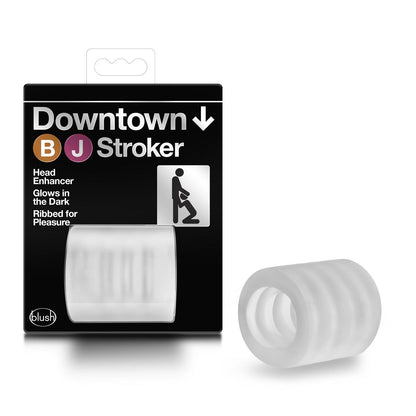 Blush Downtown BJ Stroker- Clear