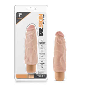 Blush Vibrator Blush Dr. Skin 7" Cock Vibe 9