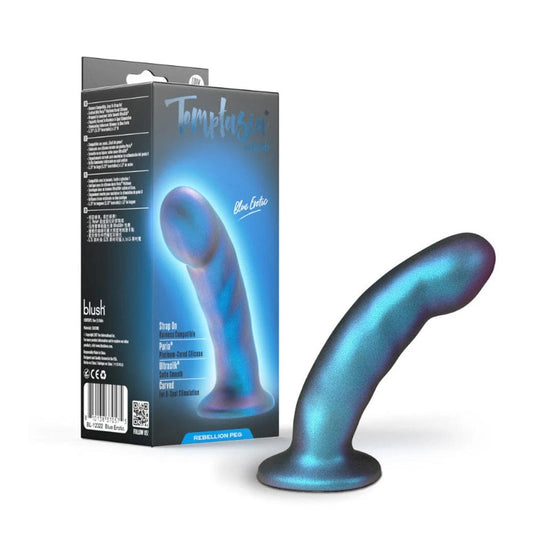 Blush Temptasia - Rebellion Peg - Blue Erotic