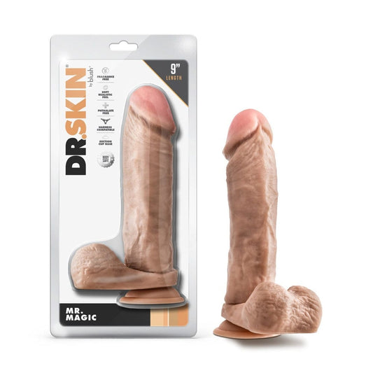Blush Dr Skin - Mr Magic - 9" Dildo w/ Balls