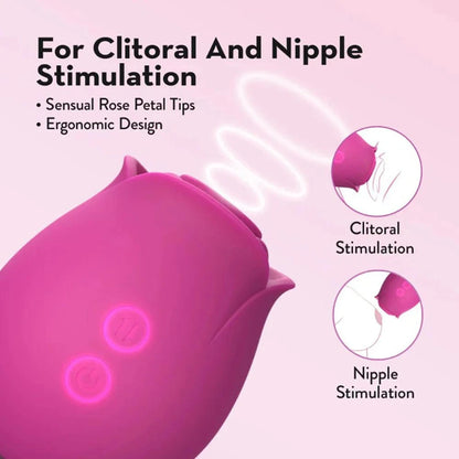 Blush Clitoral Stimulators Blush Collection The Original Blush Rose