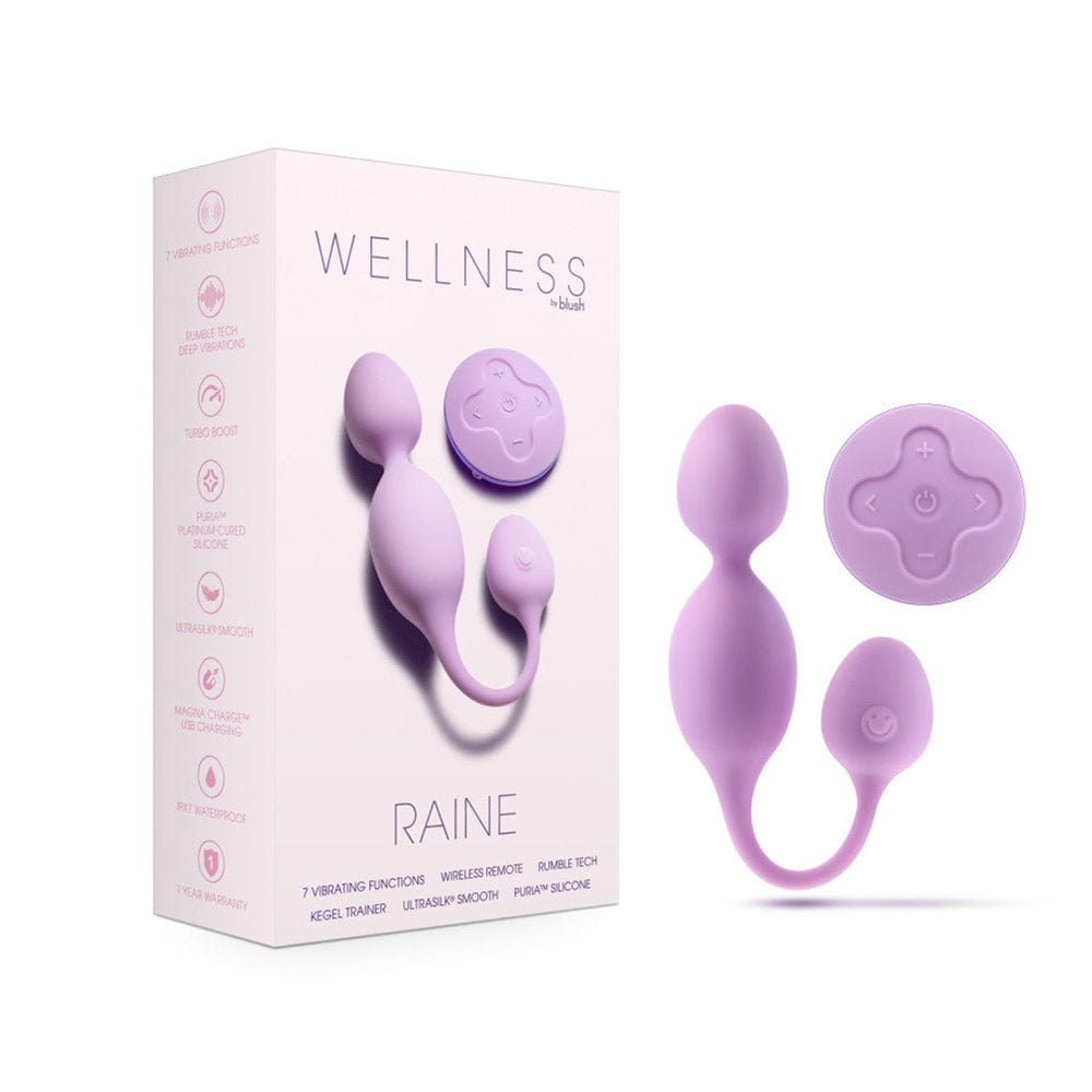 Blush Wellness Raine Vibrating Kegel Ball R/C
