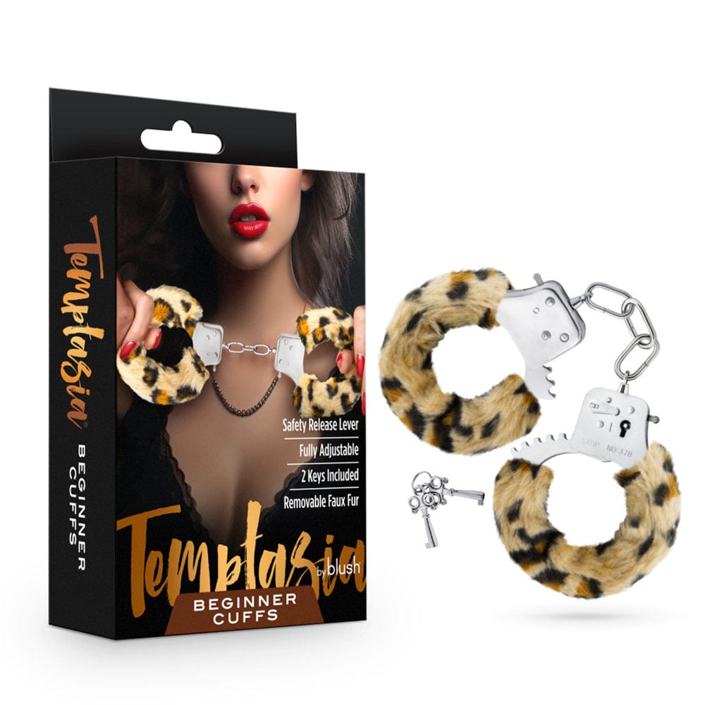 Blush BDSM Leopard Blush Temptasia Beginner Cuffs