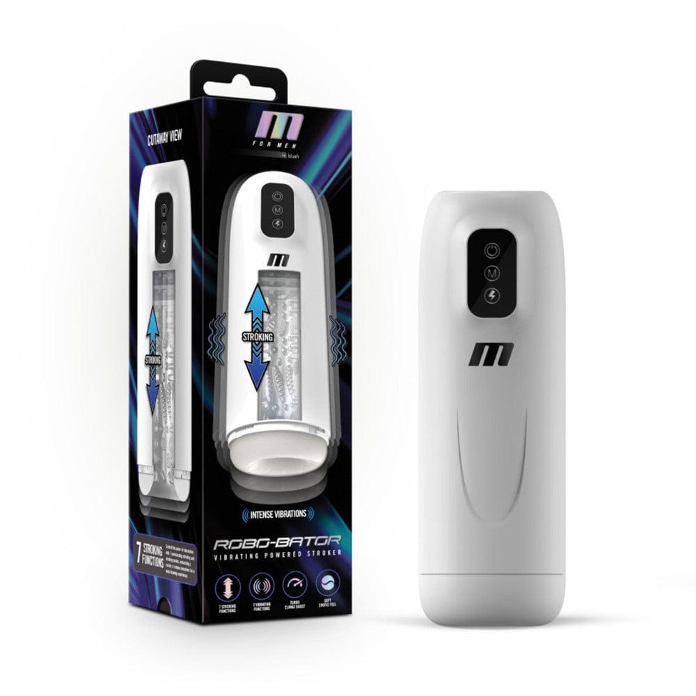 Blush M for Men Robo-Bator Turbo Boost - White