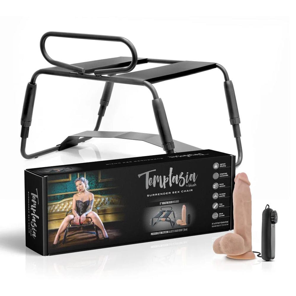 Blush Temptasia - Surrender Sex Chair - Black