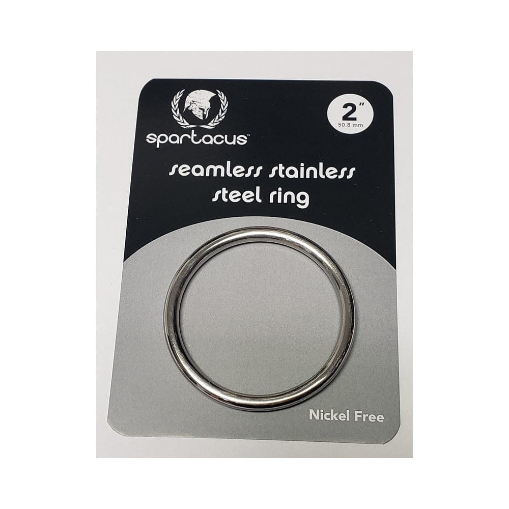 Spartacus Seamless Stainless Steel Ring 2"