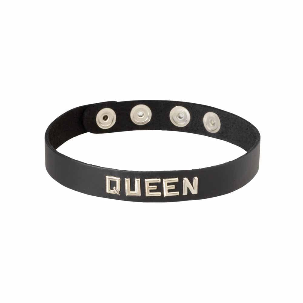 Spartacus Wordband Collar - QUEEN