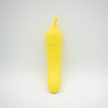 Natalie's Toybox Banana Cream Air Pulse G-Spot Vibe - XOXTOYS