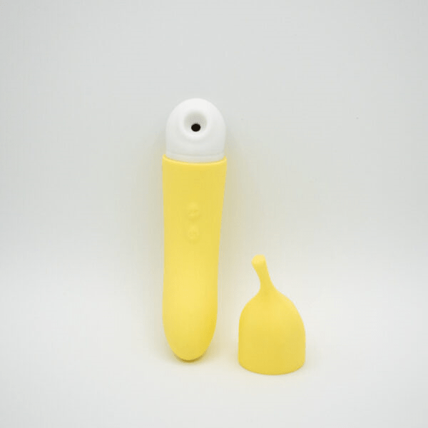 Natalie's Toybox Banana Cream Air Pulse G-Spot Vibe - XOXTOYS