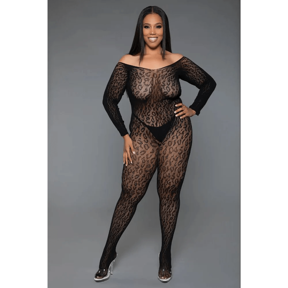 BeWicked BODYSUIT Queen Size BeWicked Animal Instinct Bodystocking