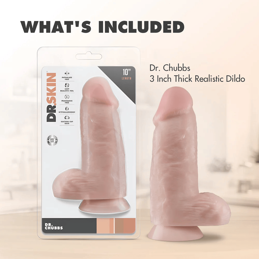 Blush Dildos Blush Dr. Skin Dr. Chubbs Dildo