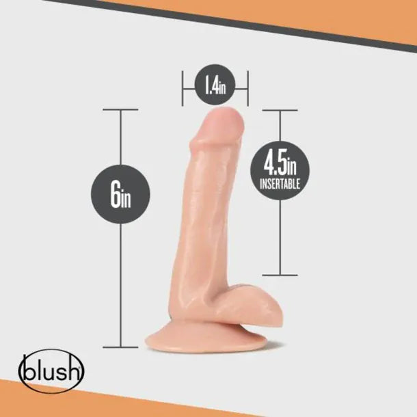 Blush Dildo Blush Dr. Spin 6" Gyrating Dildo