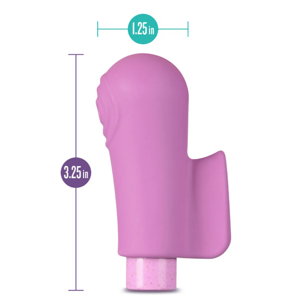 Blush Vibrators Blush Gaia Eco Delight Finger Vibe Purple