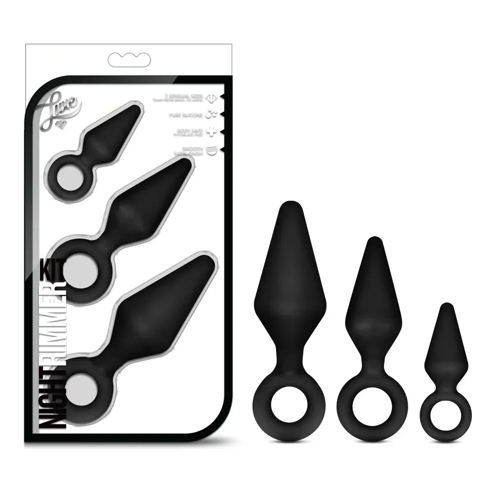 Blush Anal Toys Blush Luxe Rimmer Anal Plug Kit