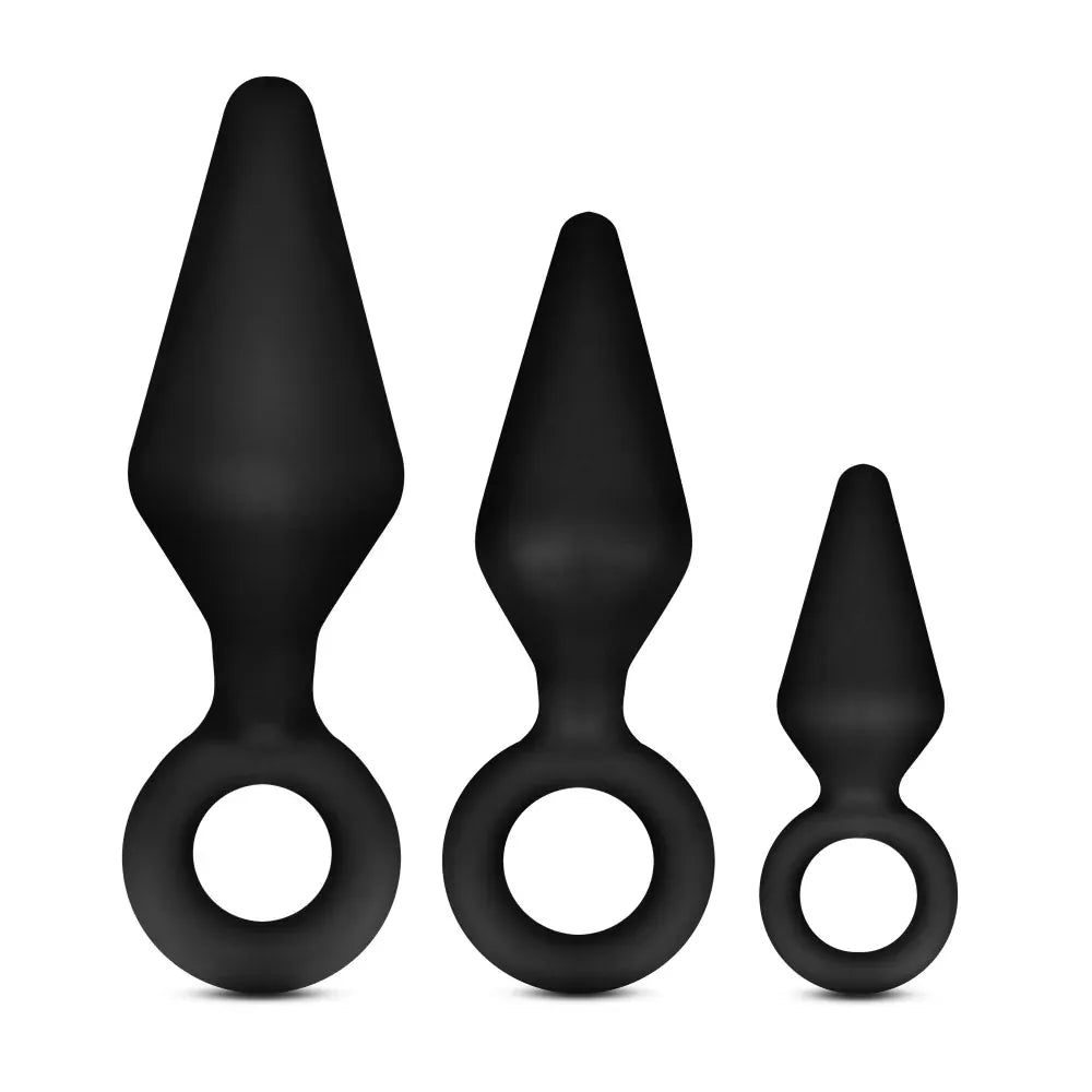 Blush Anal Toys Blush Luxe Rimmer Anal Plug Kit