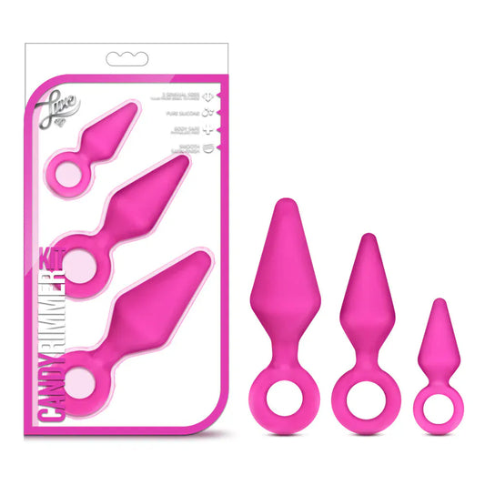 Blush Anal Toys Blush Luxe Rimmer Anal Plug Kit