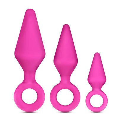 Blush Anal Toys Blush Luxe Rimmer Anal Plug Kit