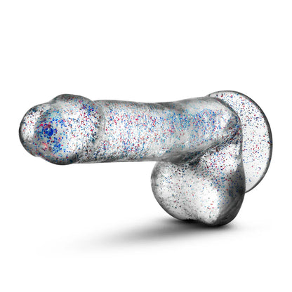 Blush Dildo Blush Naturally Yours 6 Inch Glitter Dildo