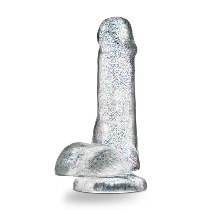 Blush Dildo Blush Naturally Yours 6 Inch Glitter Dildo