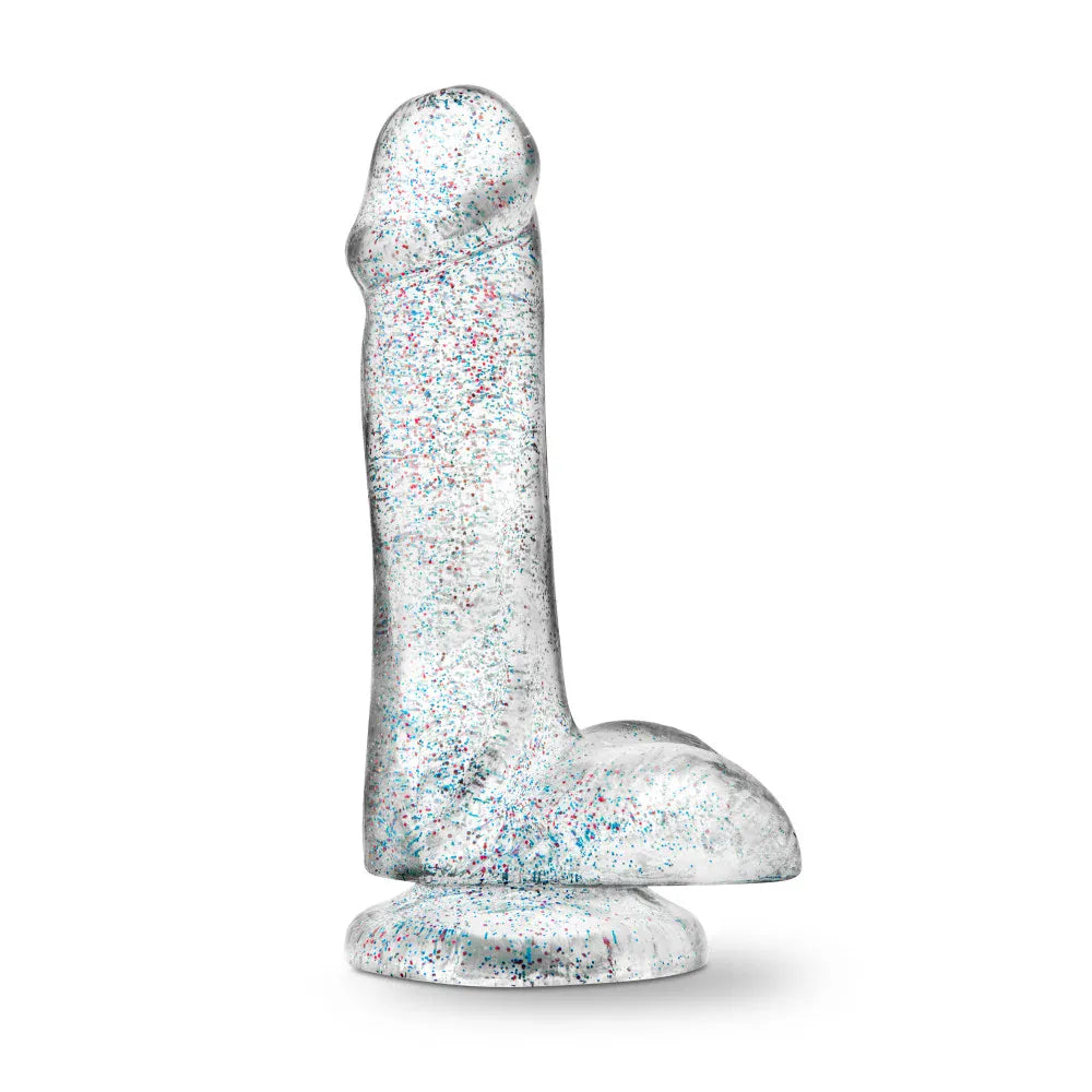 Blush Dildo Blush Naturally Yours 6 Inch Glitter Dildo