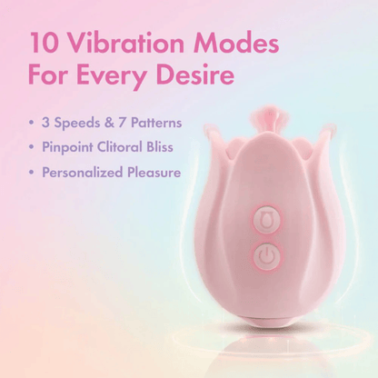 Blush Clitoral Stimulators Blush Play With Me Romantic Rose Clitoral Stimulator