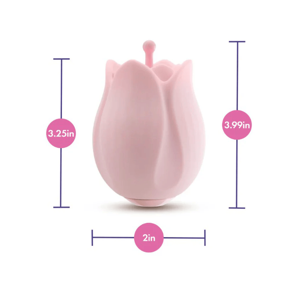 Blush Clitoral Stimulators Blush Play With Me Romantic Rose Clitoral Stimulator