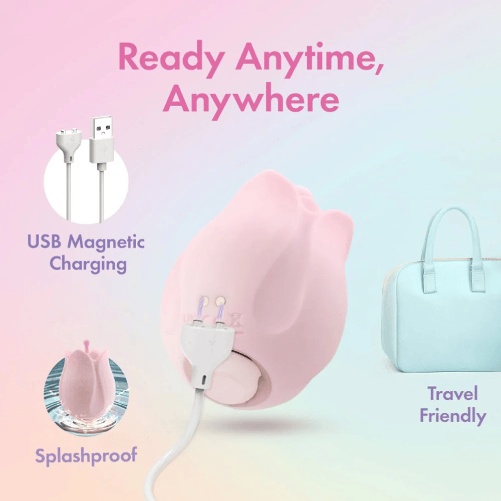 Blush Clitoral Stimulators Blush Play With Me Romantic Rose Clitoral Stimulator