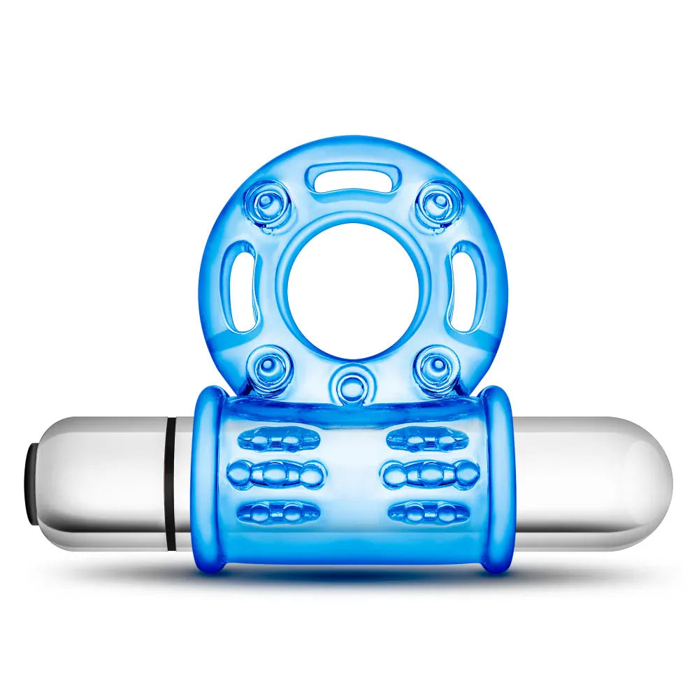 Blush Cock Rings Blush Stay Hard 10 Function Vibrating Bull Ring