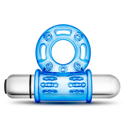 Blush Cock Rings Blush Stay Hard 10 Function Vibrating Bull Ring