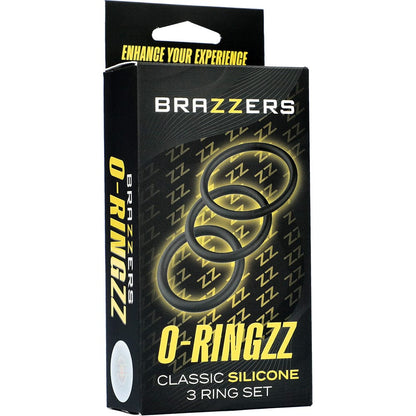 Brazzers Cock Rings Brazzers O-Ringzz 3pc Silicone Ring Set