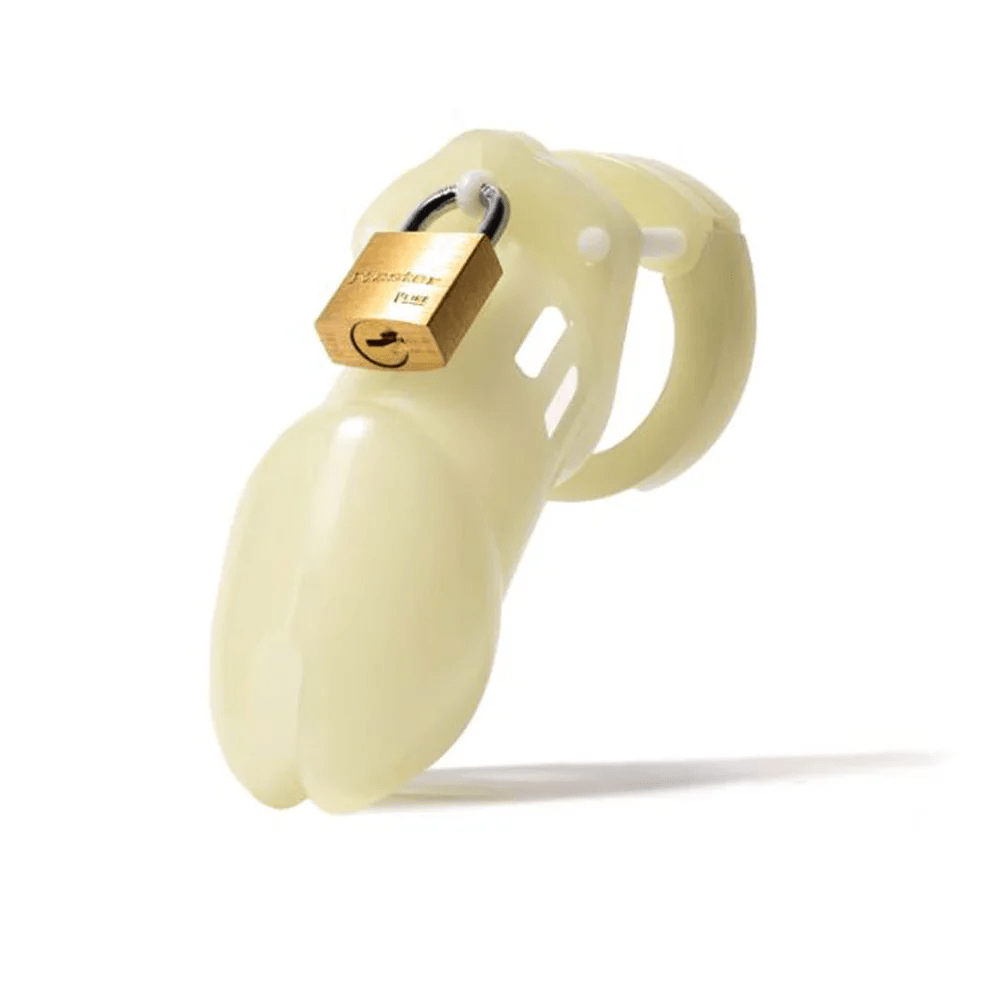 CB-X Chastity Device CB-X CB-6000 Cock Cage Kit Glow in the Dark