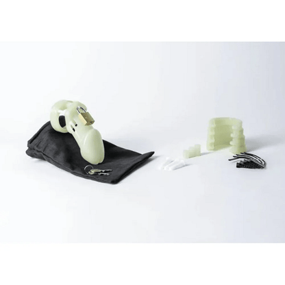 CB-X Chastity Device CB-X CB-6000 Cock Cage Kit Glow in the Dark