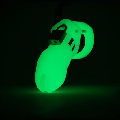 CB-X Chastity Device CB-X CB-6000 Cock Cage Kit Glow in the Dark