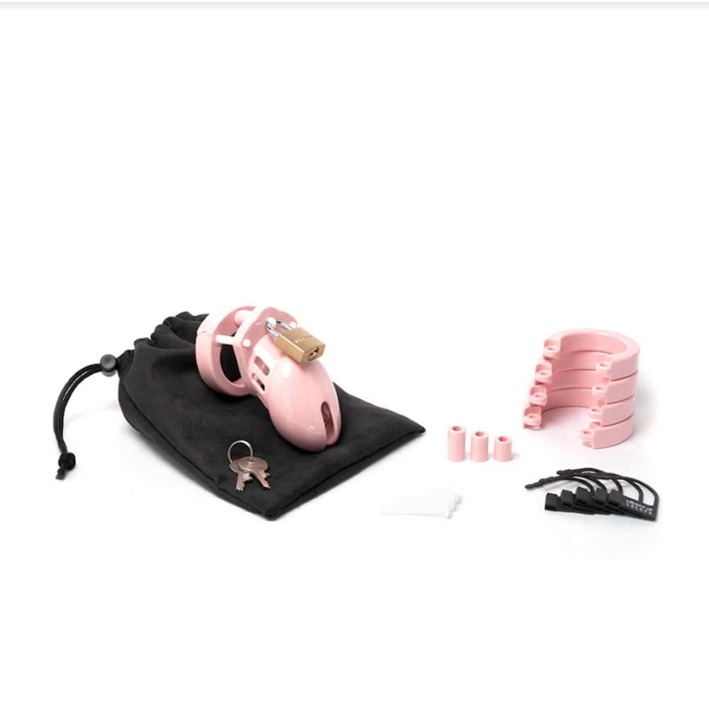 CB-X CB-6000S Cock Cage Kit Pink - XOXTOYS