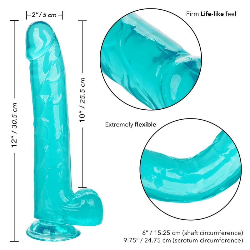 CALEXOTICS Dildos Calexotics Queen 10" Jelly Dildo