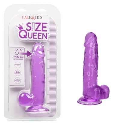 CALEXOTICS Dildos Purple Calexotics Queen 6” Jelly Dildo
