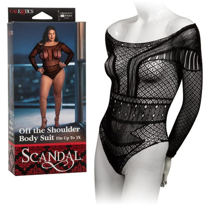 CALEXOTICS Lingerie Queen Size Calexotics Scandal Off the Shoulder Body Suit