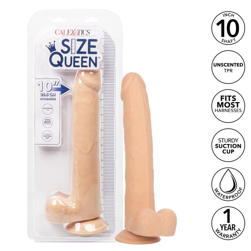 CALEXOTICS Dildos Calexotics Queen 10" Jelly Dildo