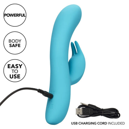 CALEXOTICS Vibrators Calexotics Azure Collection Bunny G Rabbit Vibrator