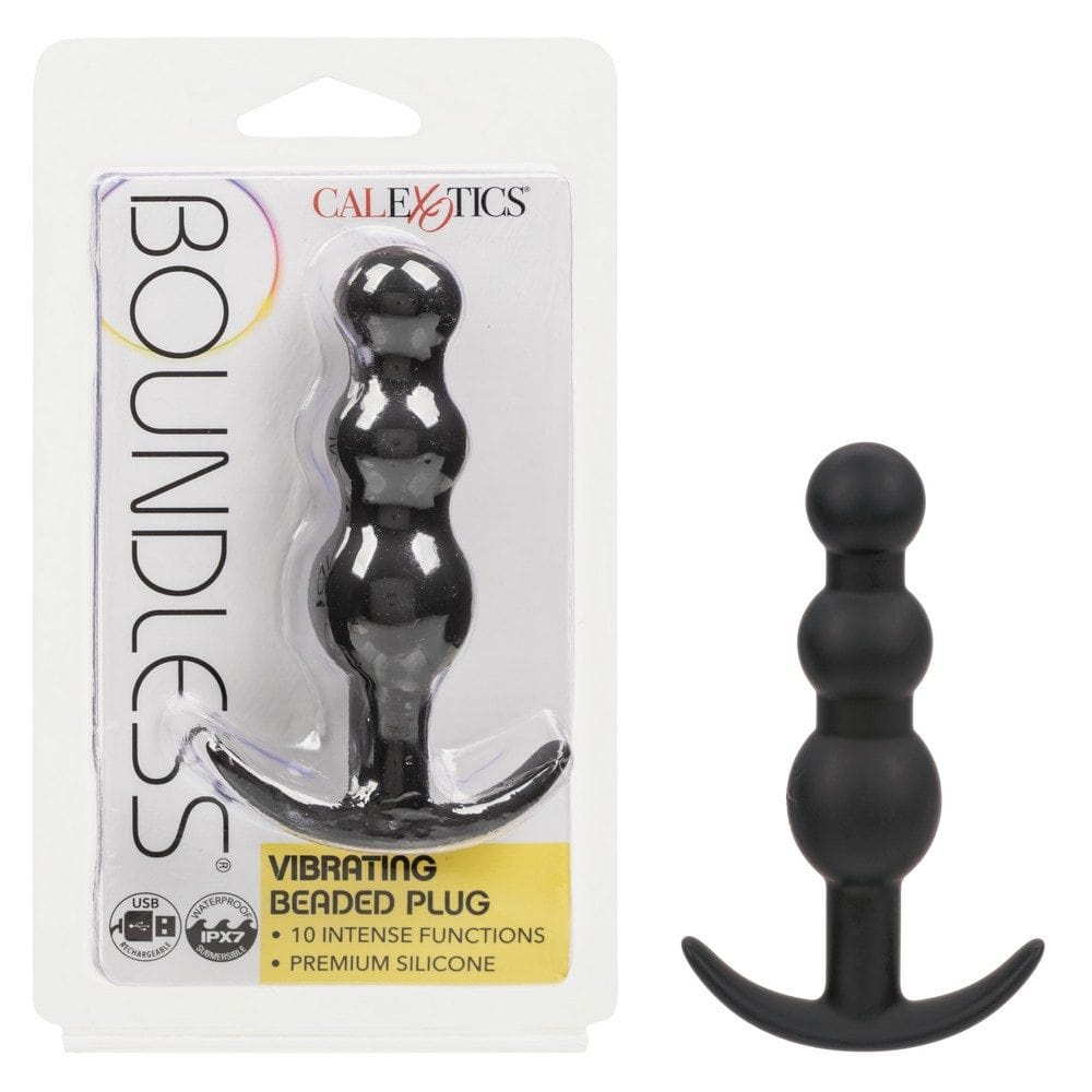 CALEXOTICS Anal Toys Calexotics Boundless Vibrating Beaded Plug