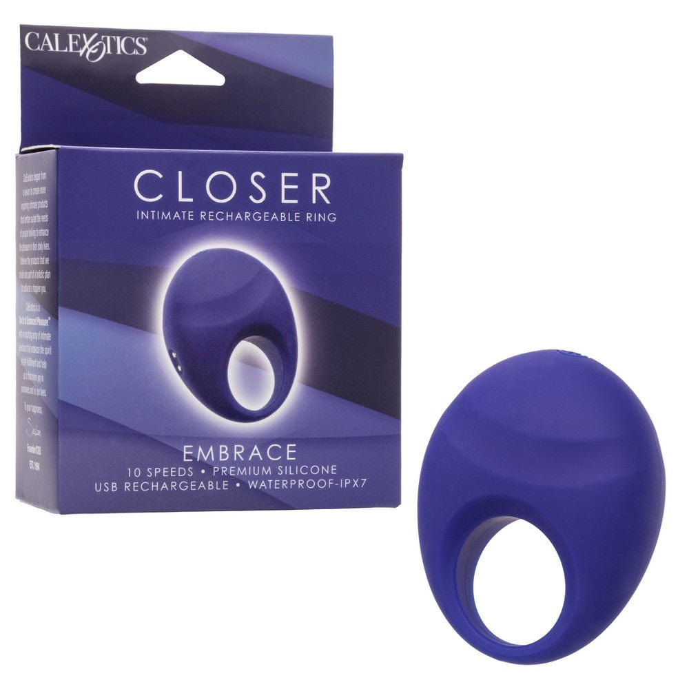 CALEXOTICS Cock Rings Calexotics Closer Vibrating Cock Ring Embrace